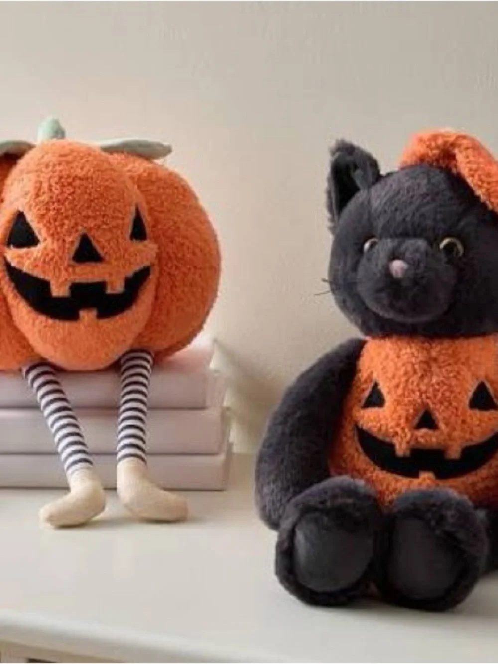 Pottery Barn Kids Light-Up Jack-O'-Lantern Pumpkin 🎃 Plush - BNWT
